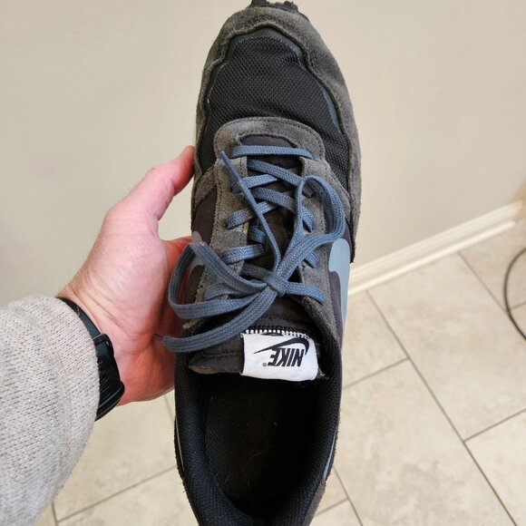 Nike Men's Waffle Debut Trainers, Black/Off Noir, Sz 13 - Picture 11 of 15